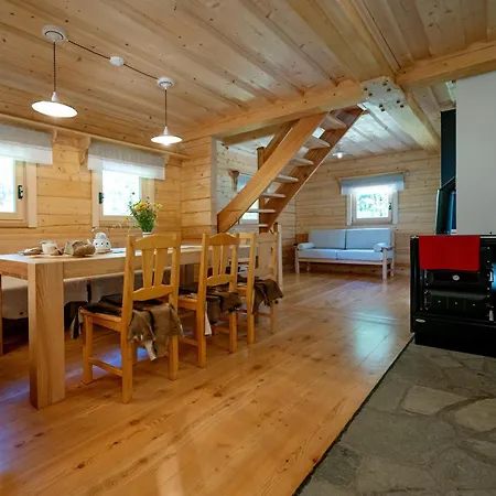 Alpesi faház Alpine Loghouse Plansarska Bajta Matkov Kot Solčava