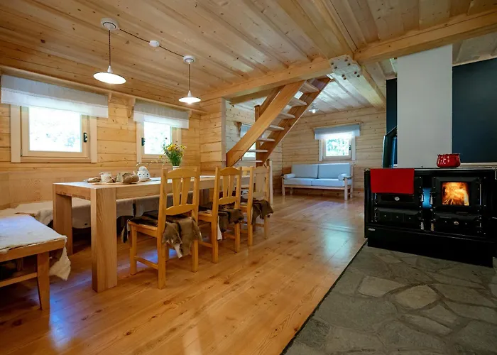Chalet Alpine Loghouse Plansarska Bajta Matkov Kot Solčava